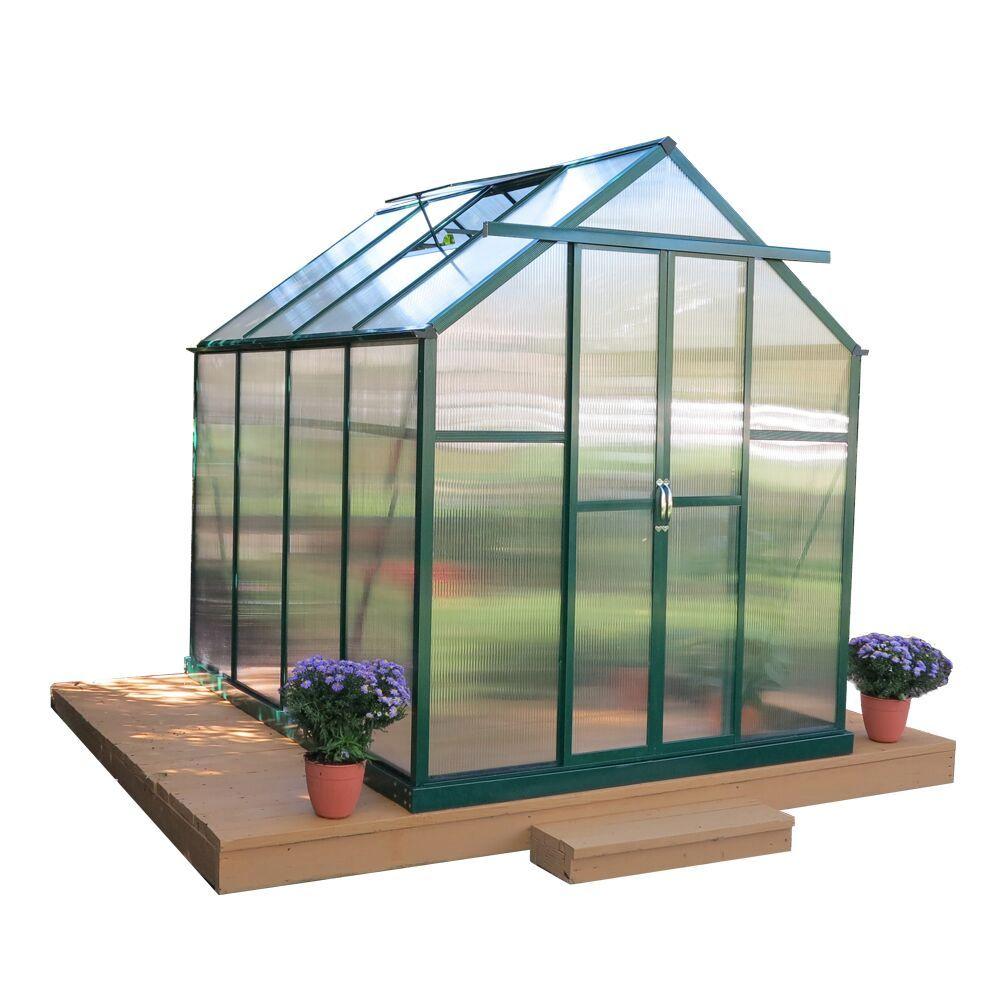 Grandio Greenhouses Element 6 ft. W x 8 ft. D x 7 ft. H HeavyDuty