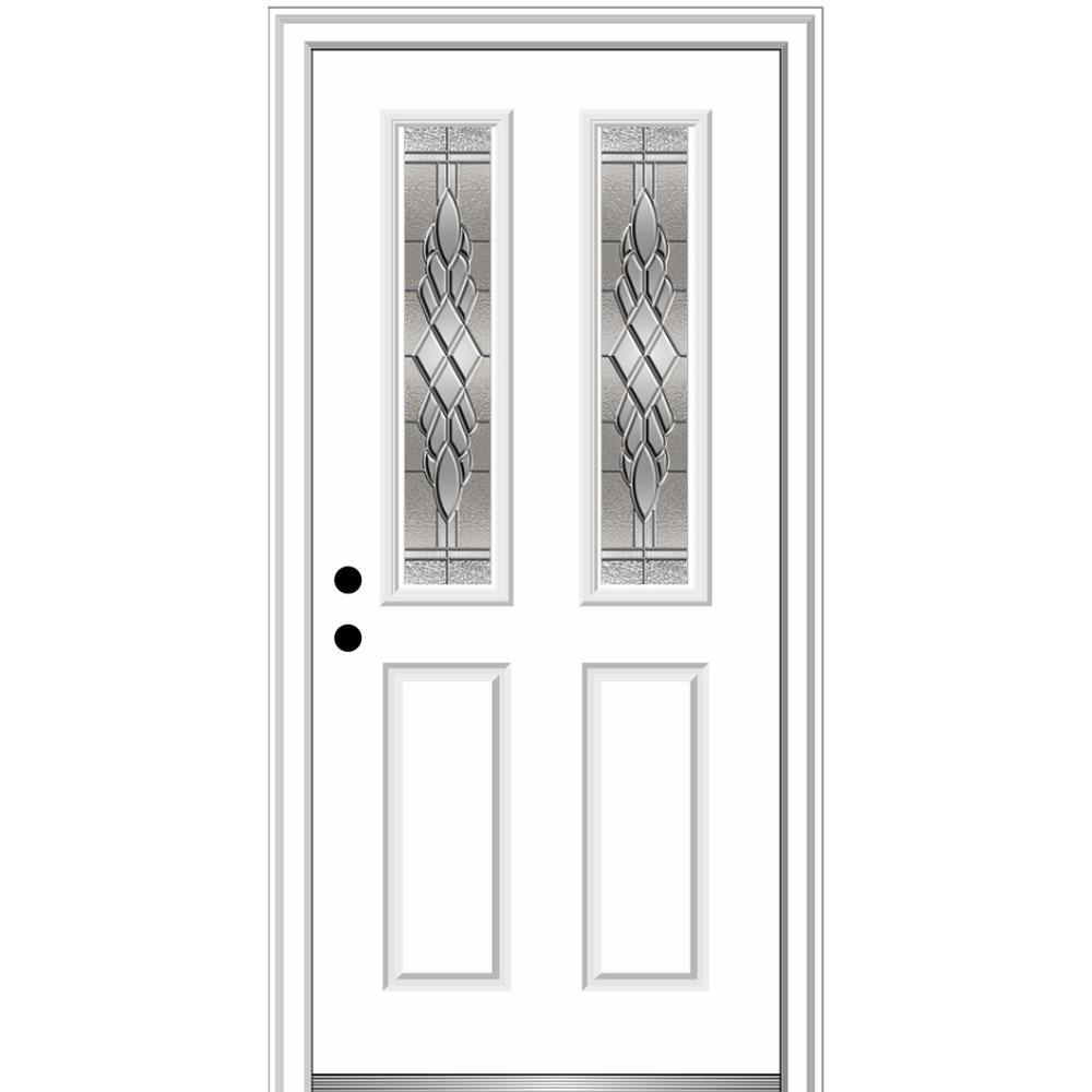 Mmi Door 32 In X 80 In Grace Right Hand Inswing 2 Lite