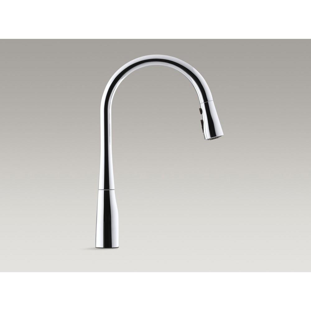 Kohler Simplice Single Handle Pull Down Sprayer Kitchen Faucet Kohler Simplice Single Handle Pull Down