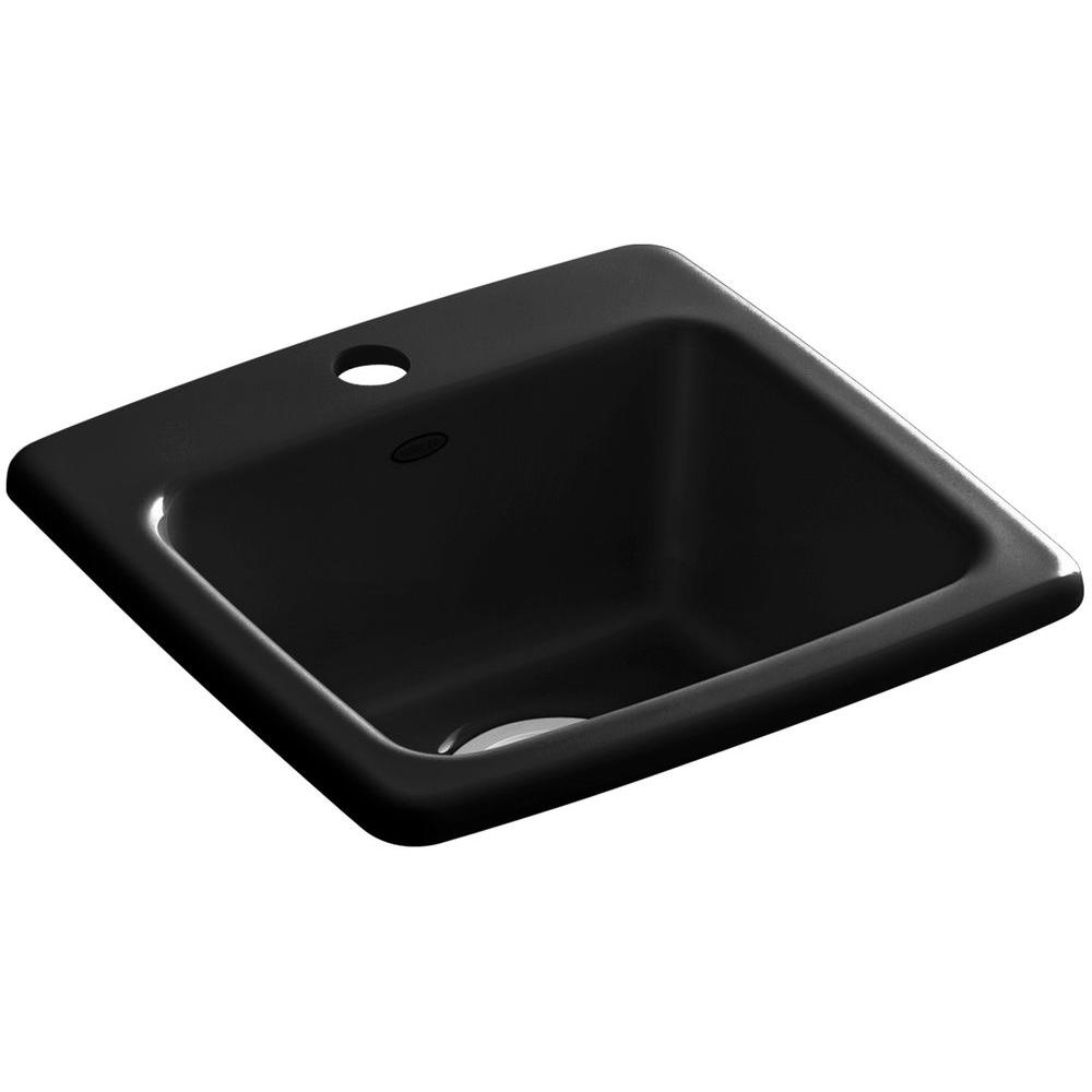 KOHLER Gimlet DropIn Acrylic 15 in. 1Hole Single Bowl Bar Sink in