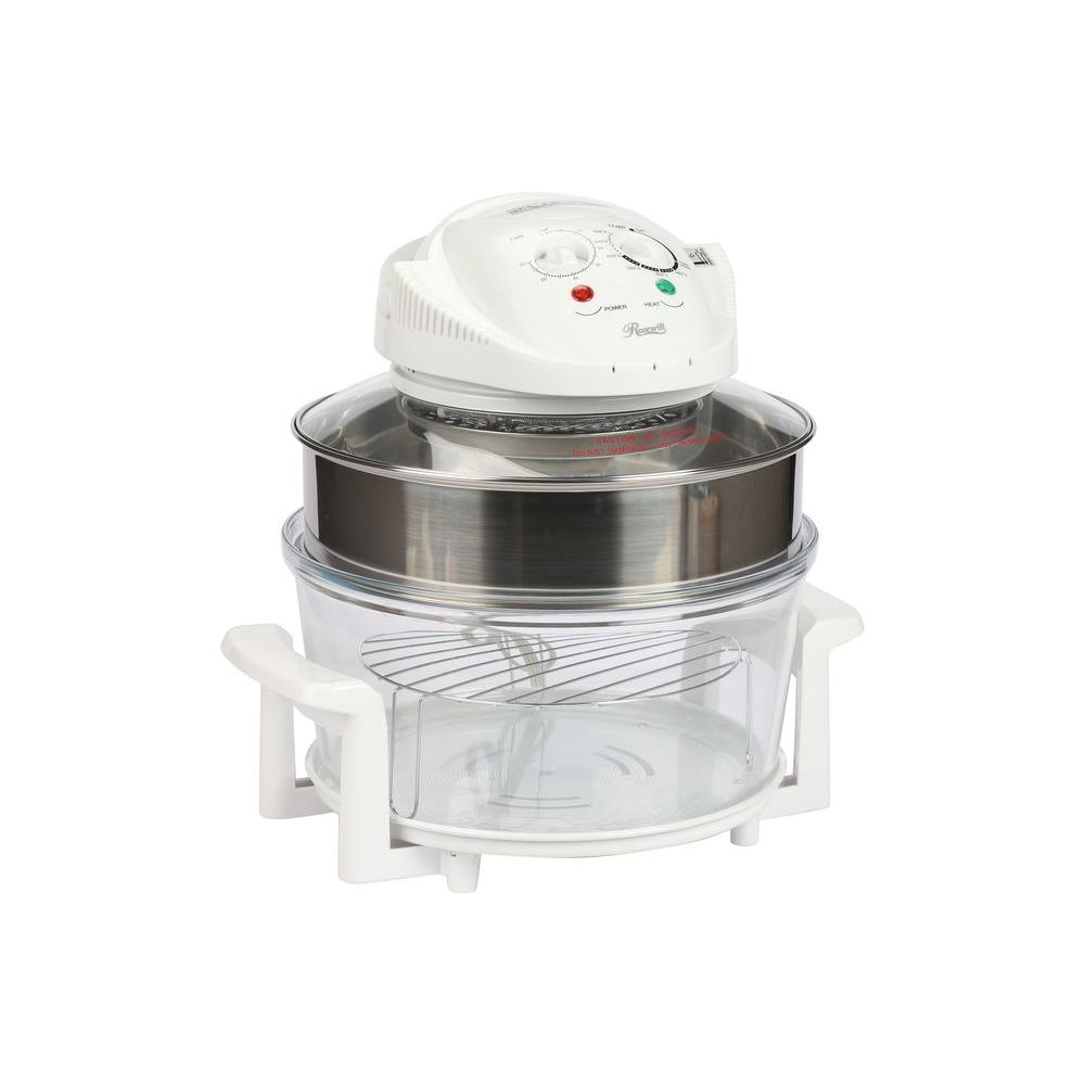 Rosewill Infrared Halogen 1200 W White Convection Countertop Oven