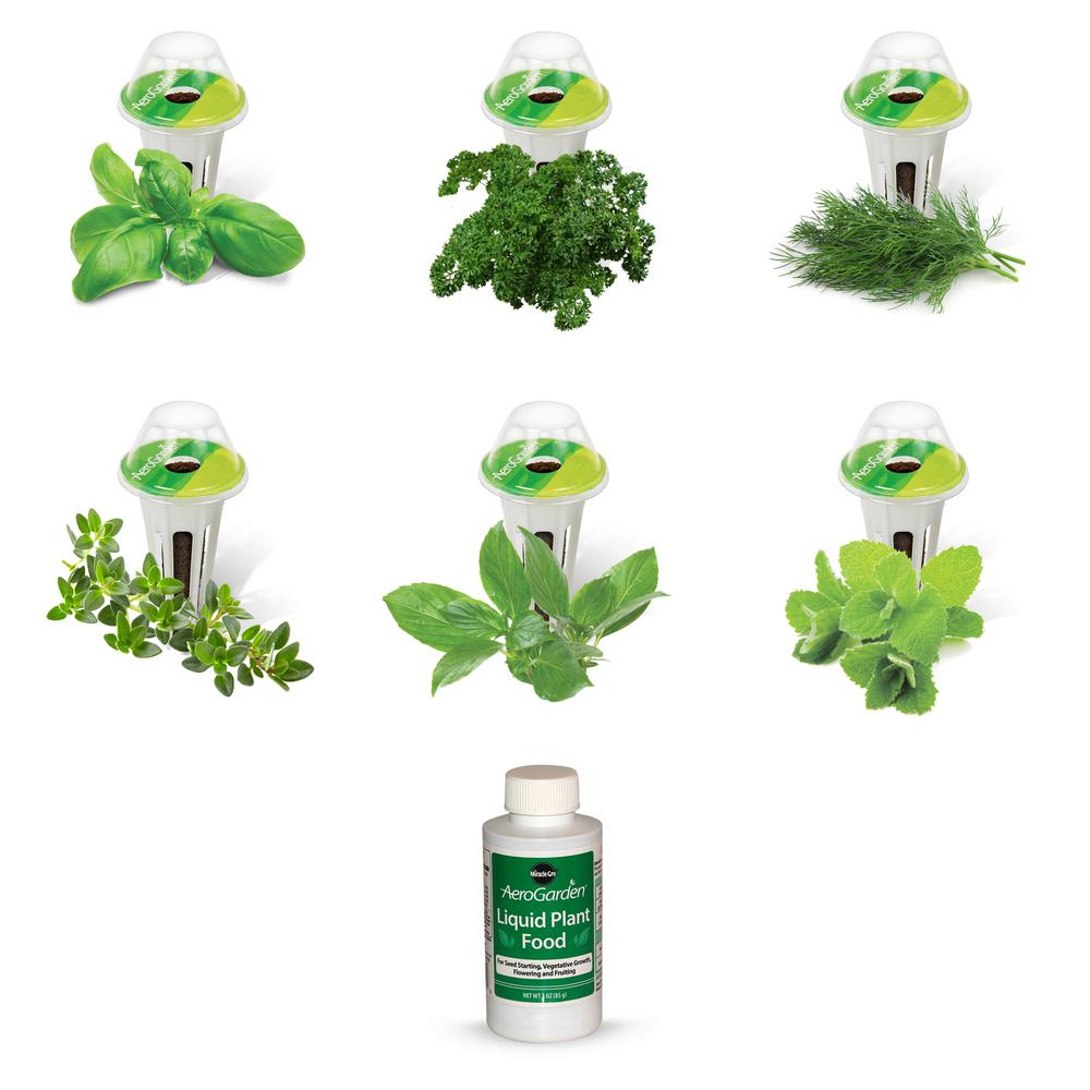 Aerogarden Gourmet Herb Seed Pod Kit 6 Pod 806500 0208 The