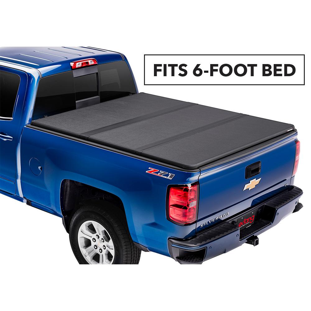 Extang Solid Fold 2 0 Tonneau Cover For 94 03 Chevy S10 Gmc Sonoma 96 01 Isuzu Hombre 6 Ft Bed 83560 The Home Depot