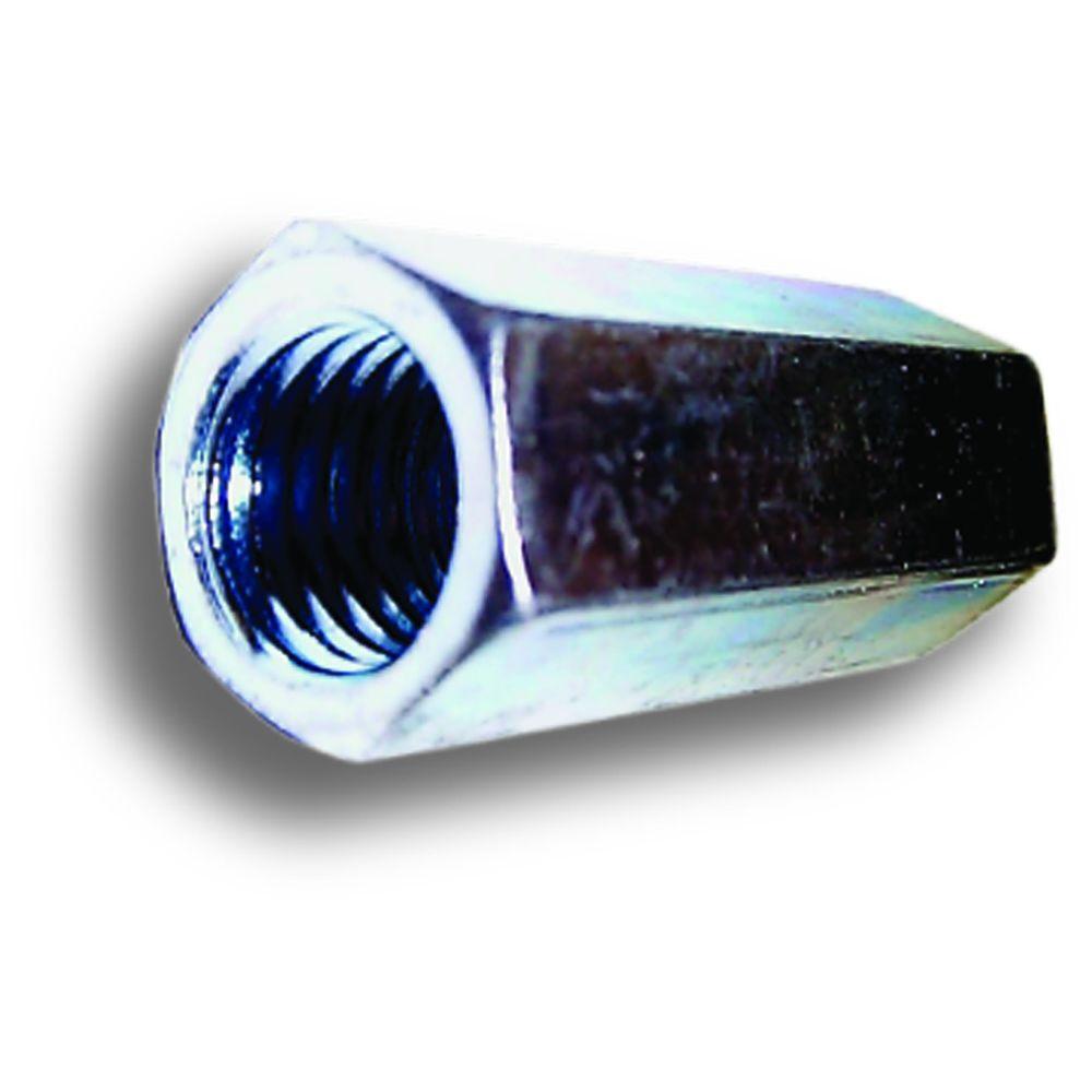 Drive Straight 18 Hex Coupling Nuts, Hot Dipped Galvanized (75 Pack)53805 The Home Depot