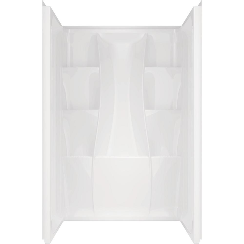 Delta Classic 400 34 In X 48 77 Shower Kit White