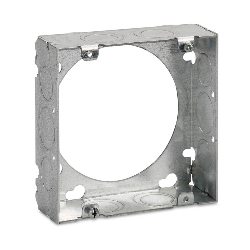 RACO 4 in. Square Welded Extension Ring, 2-1/8 in. Deep with 1/2 ...