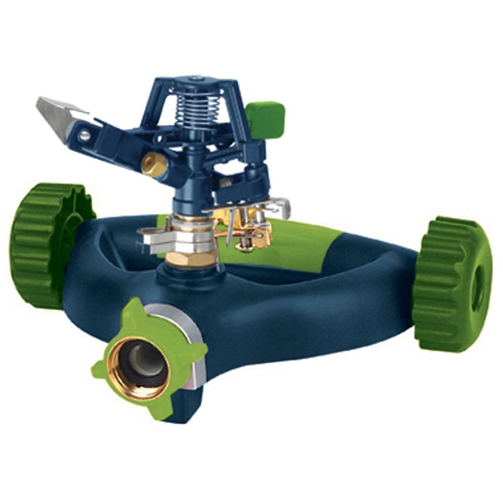 Ray Padula Metal Pulsating Sprinkler on Deluxe Modern Wheel Base-RP ...