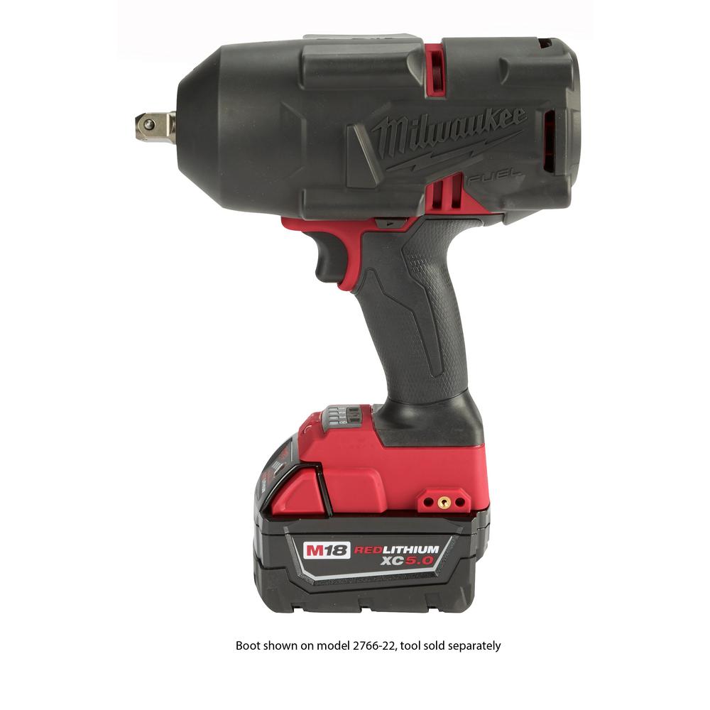 Milwaukee M18 FUEL High Torque Impact Wrench Protective Tool Boot49162766 The Home Depot