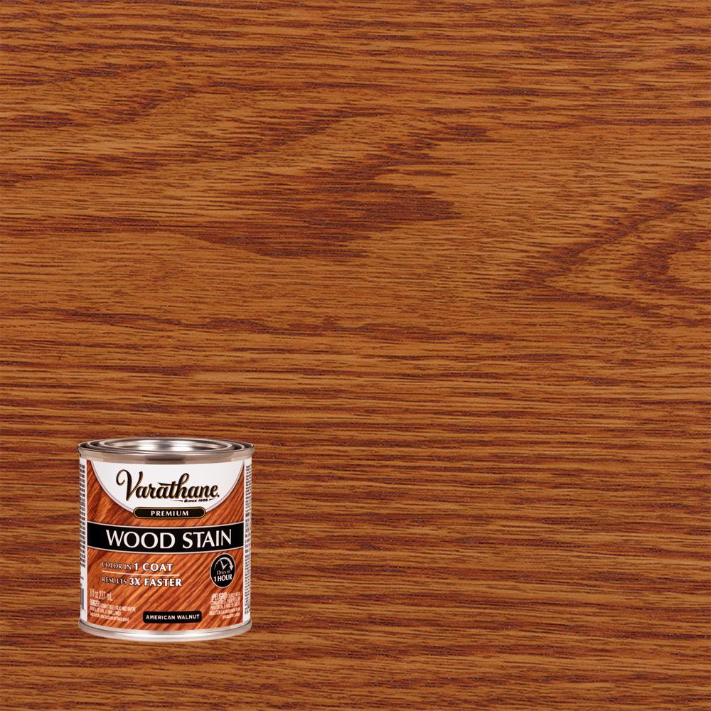 8 oz. American Walnut Premium Fast Dry Interior Wood Stain