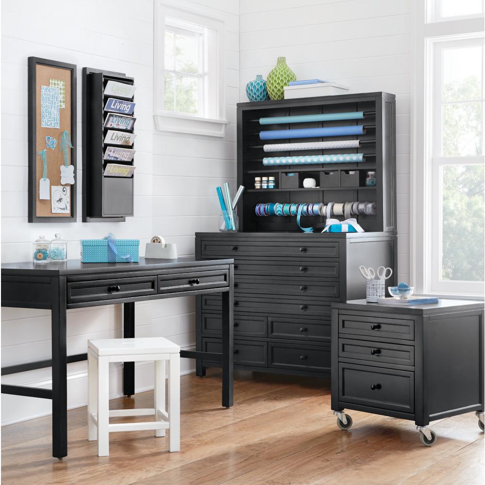 Martha Stewart Living Craft Space 42 in. W 8-Drawer Flat ...