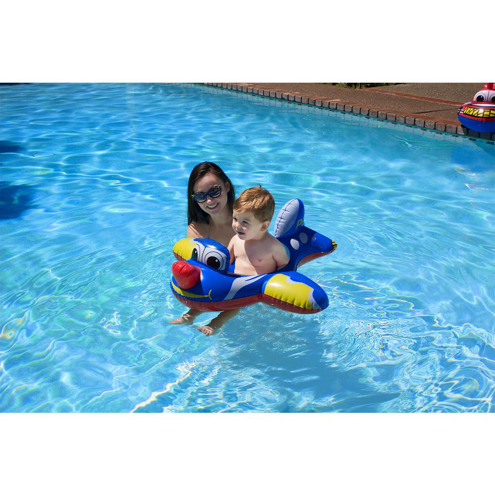 inflatable airplane pool float