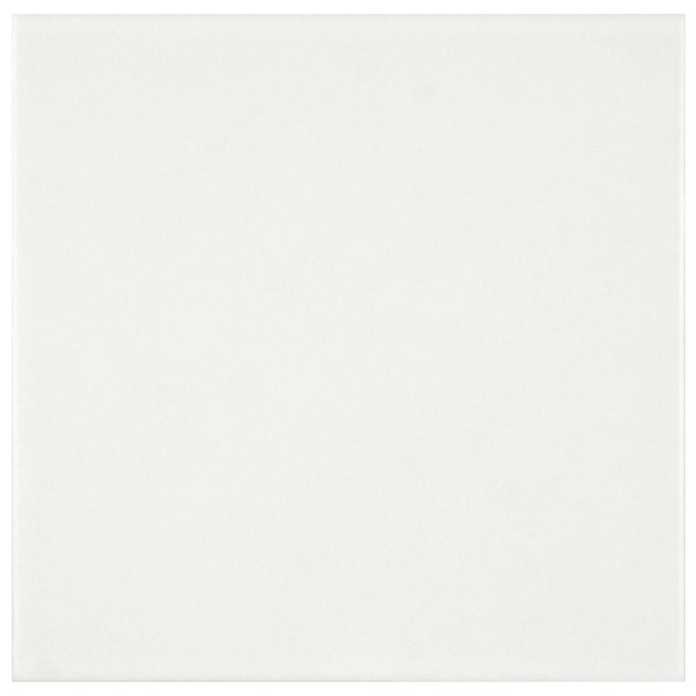 Daltile Glacier White 12 In X Ceramic Floor And Wall Tile Revival White 7 3 4 In X