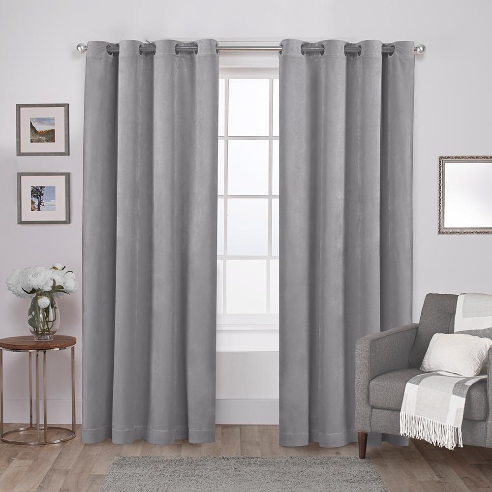 Burlap 54 In W X 96 In L Jute Rod Pocket Top Curtain Panel In