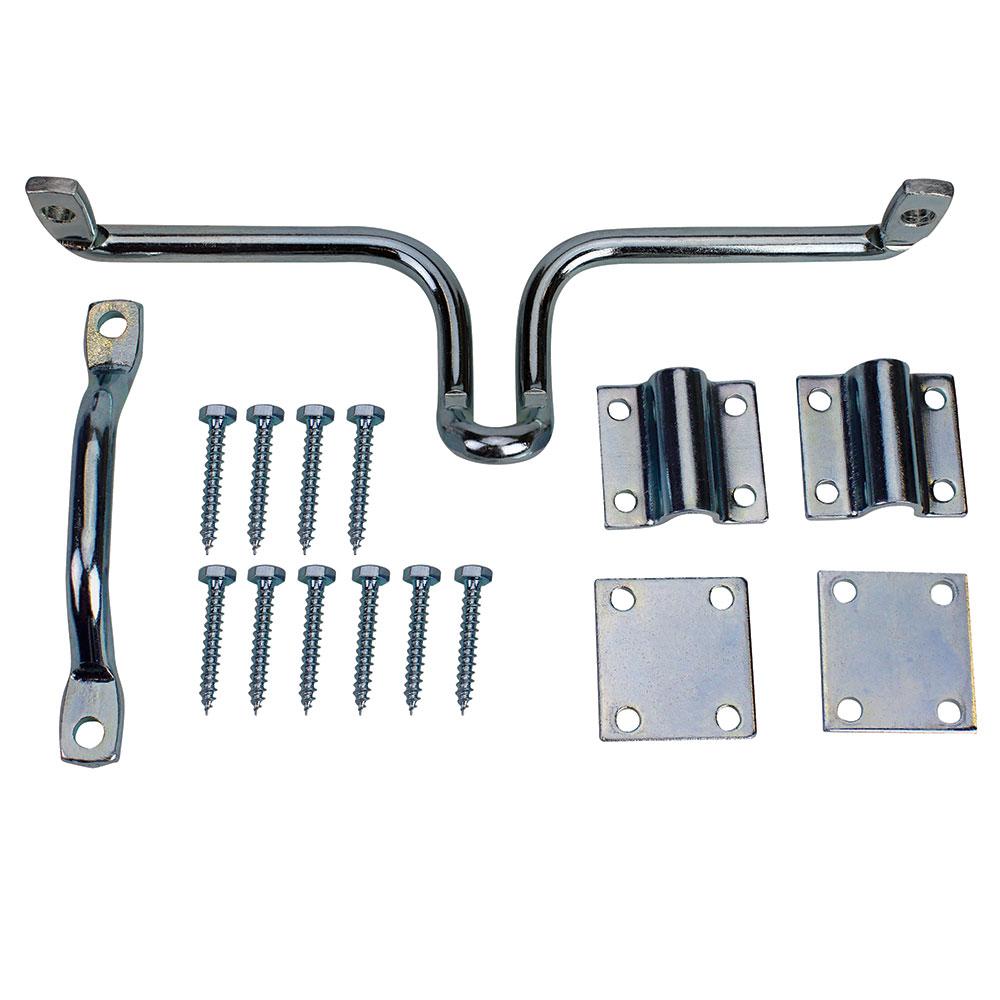 Everbilt Zinc Plated Sliding Bolt Door Gate Latch 80002 The Home Depot Everbilt Zinc Plated Sliding Bolt Door Gate Latch