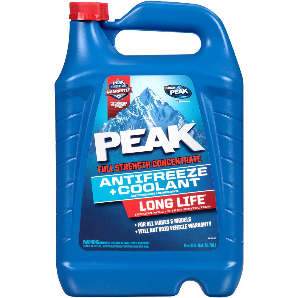 PEAK 128 Fl Oz Long Life Full Strength Antifreeze And Coolant PRA0B3 