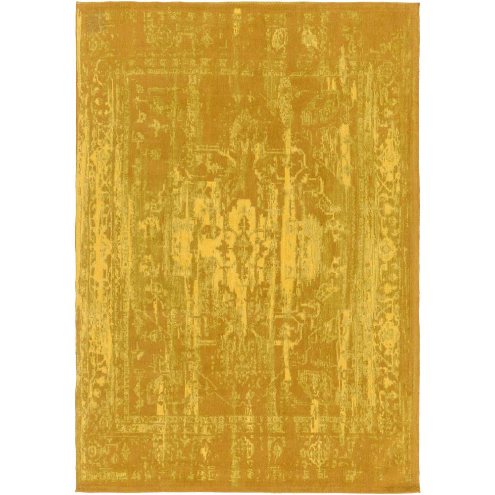 Evanston Hancock Gold 8 ft. x 10 ft. Area Rug288557 The Home Depot