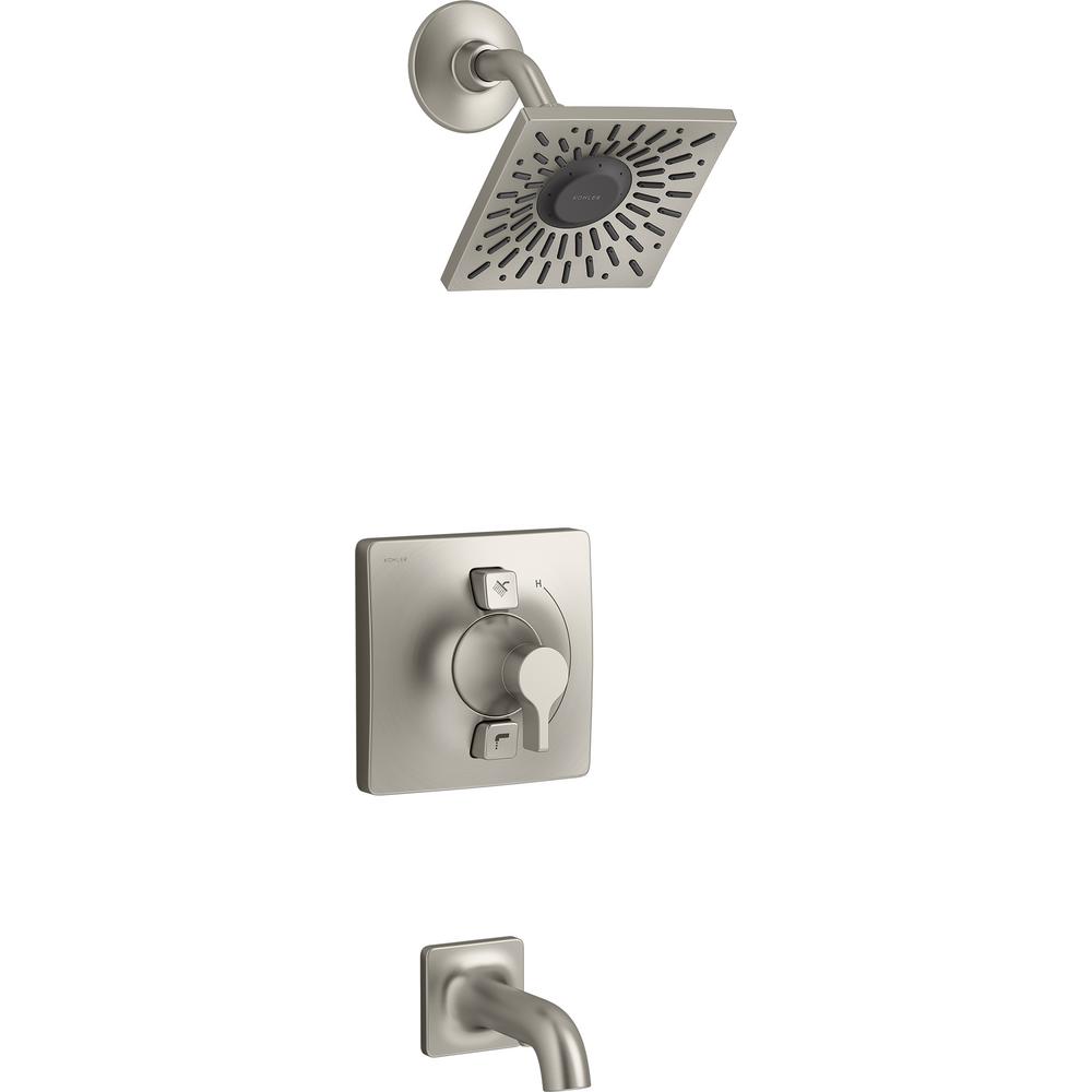 KOHLER Venza Single-Handle 1-Spray Tub and Shower Faucet ...