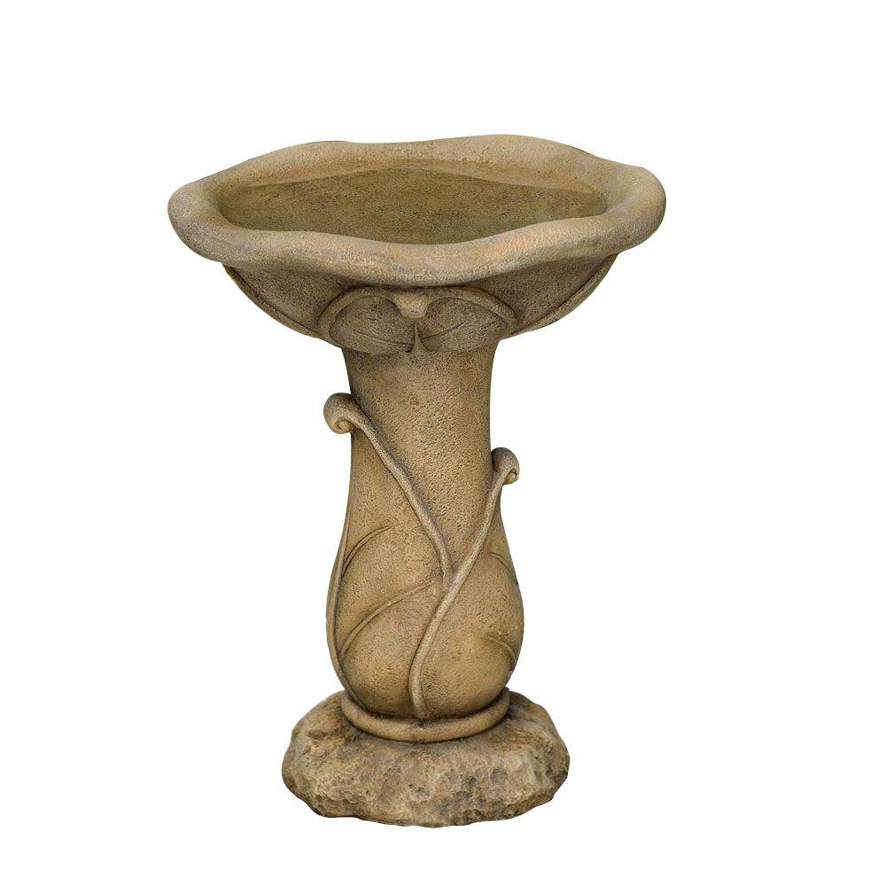 Jeco Classical Garden BirdbathFCL116 The Home Depot
