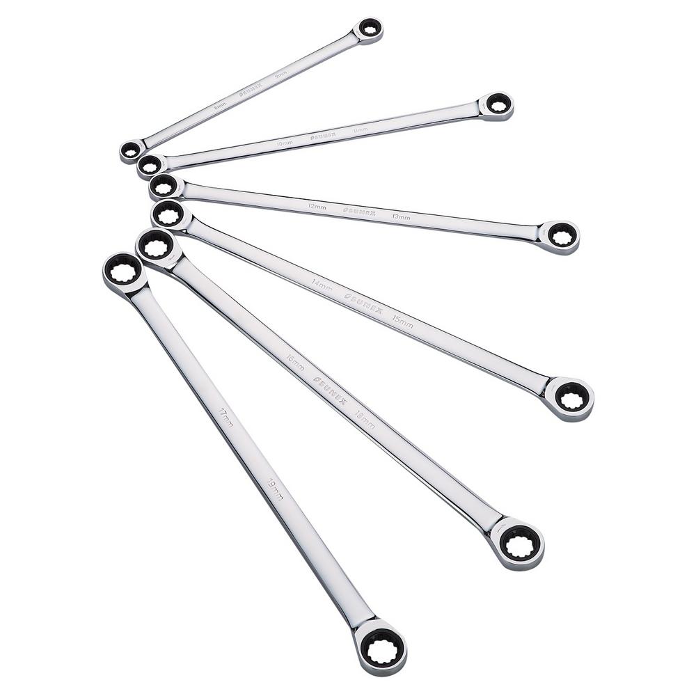 6 Point Ratcheting Wrench Set Metric ~ Ratchet Wrenches Ratcheting ...