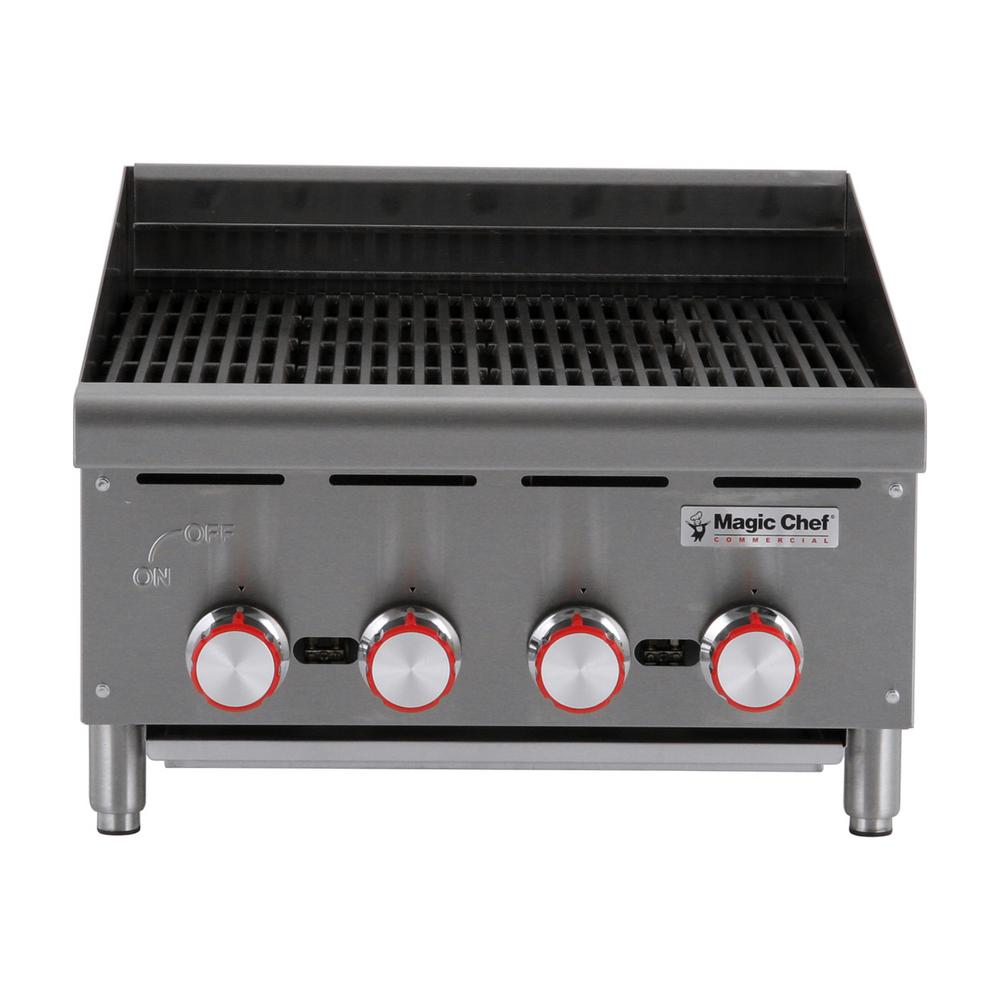 Magic Chef Commercial 24 In Countertop Radiant Charbroiler