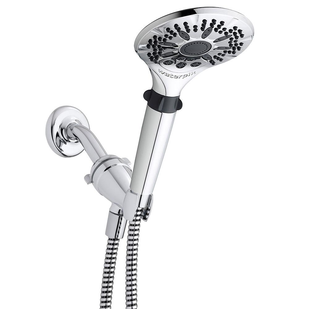 5-Settings Handheld Shower Head Self-Cleaning Water Saver Shower Head Hi .....
