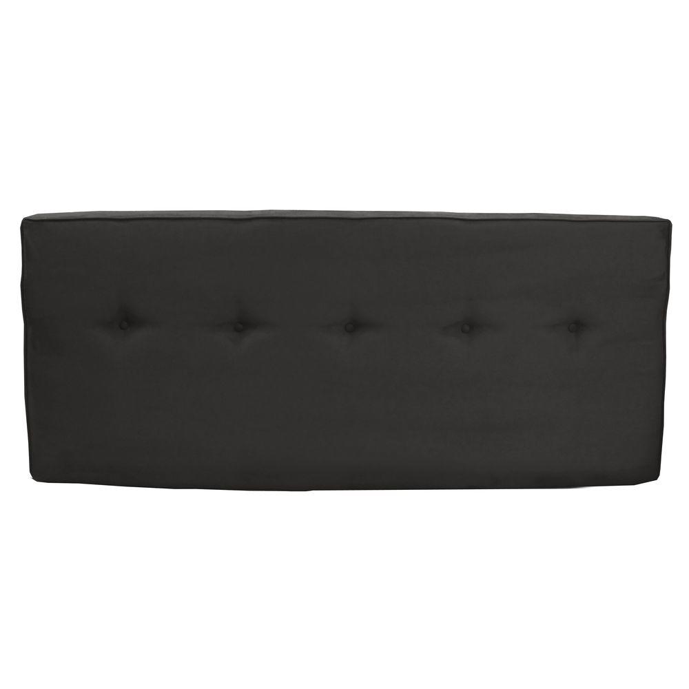 SoHo Black Queen Headboard682PBLK The Home Depot