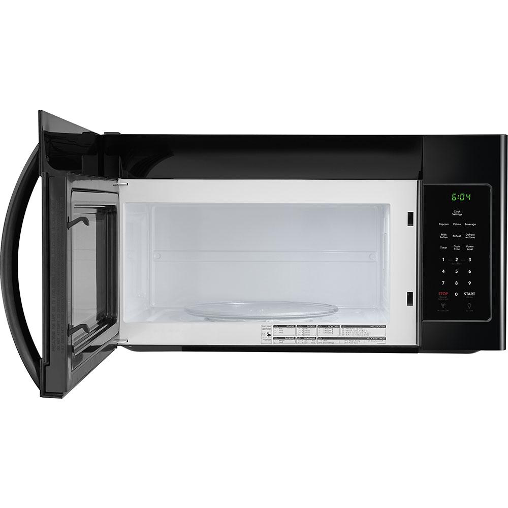 Frigidaire 30 In 1 6 Cu Ft Over The Range Microwave Black 6 Frigidaire