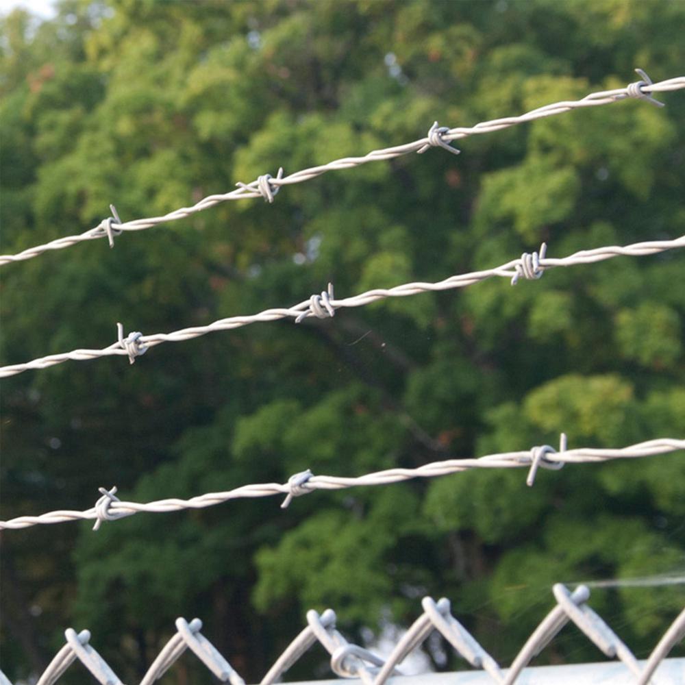 Barbed Wire 12-1//2 Gauge 2-Point Class I and Heavy-Duty Metal Carrier 1320 ft