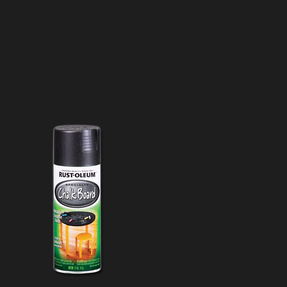 Rust Oleum Specialty 11 Oz Chalkboard Flat Clear Spray Paint