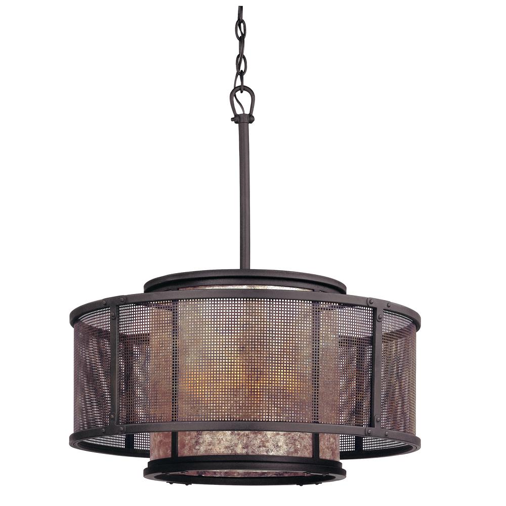 Troy Lighting Copper Mountain 6 Light Bronze Pendant Troy Lighting Copper Mountain 6 Light Bronze Pendant
