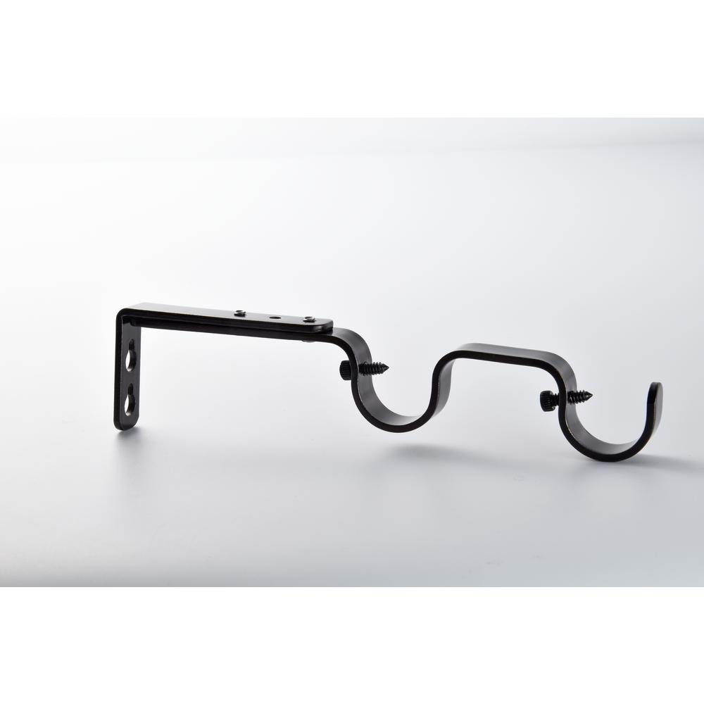 Home Decorators Collection 3/4 in. Decorative Cafe Bracket in Oil