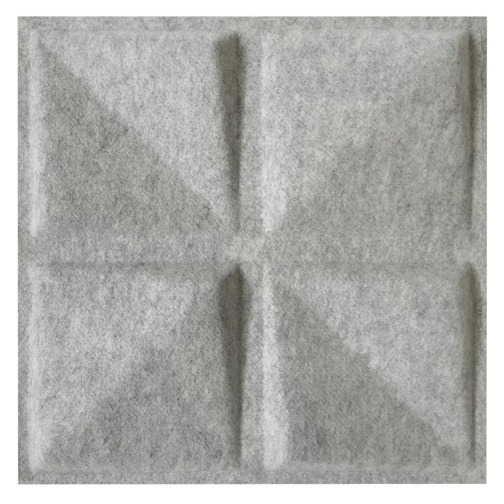 Mio Feltforms 24 In W X L 2 H White Acoustic Mio Feltforms 24 In W X L 2 H White Acoustic Insulation Quad Panels 4 Pack