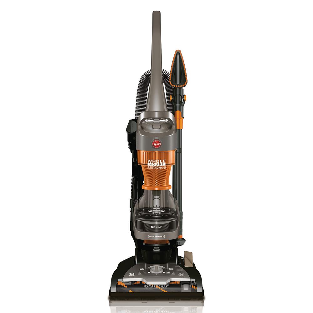 WindTunnel 2 Whole House Cord Rewind Bagless Pet Upright Vacuum Cleaner Machine with HEPA Media Filtration