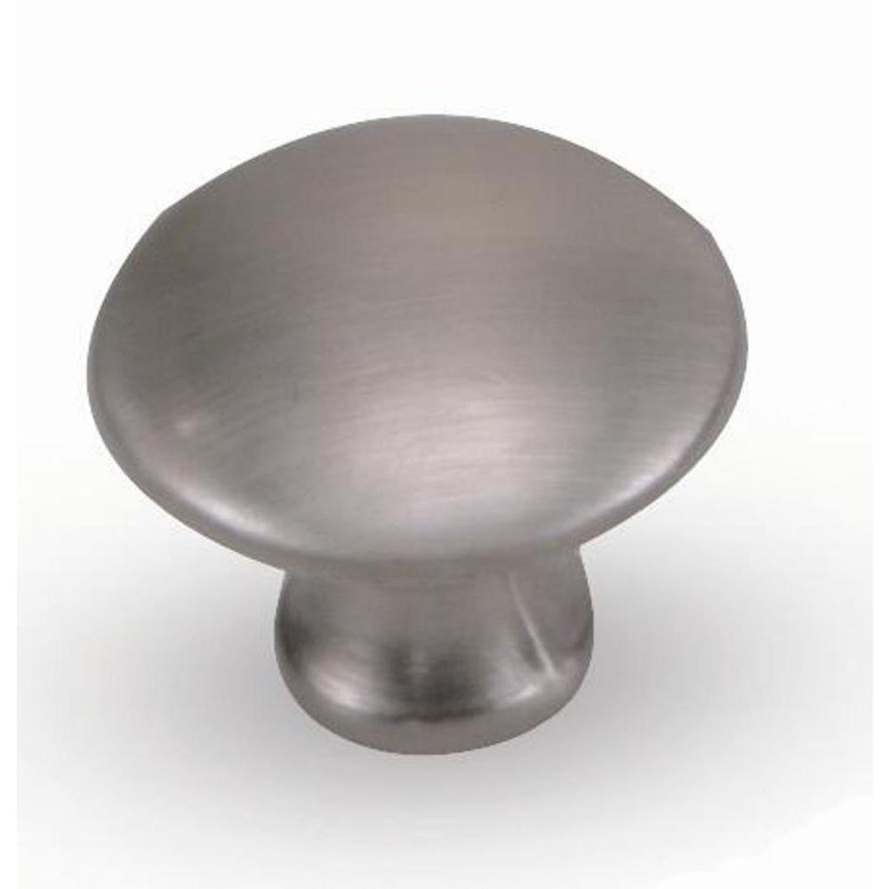 Richmond 11/4 in. Dia Satin Pewter Knob55559 The Home Depot