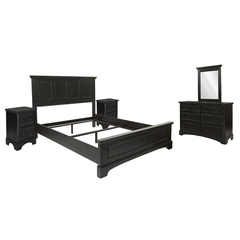 Black Bedroom Sets Bedroom Furniture The Home Depot