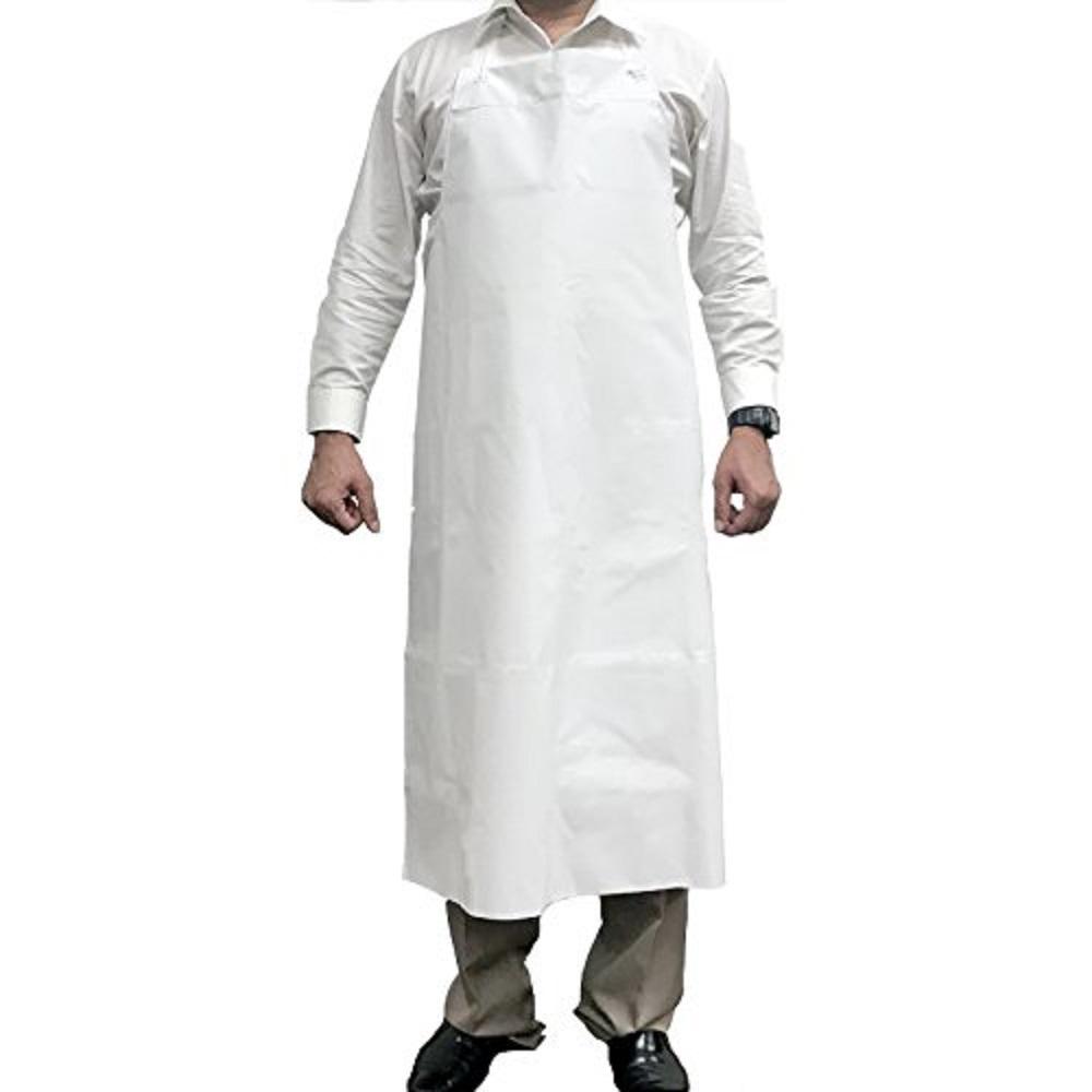 white small apron