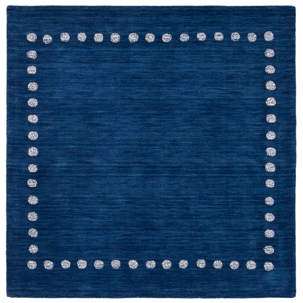 nuLOOM Tribal Marisela Navy 5 ft. x 5 ft. Square Area RugRZBD48AS505