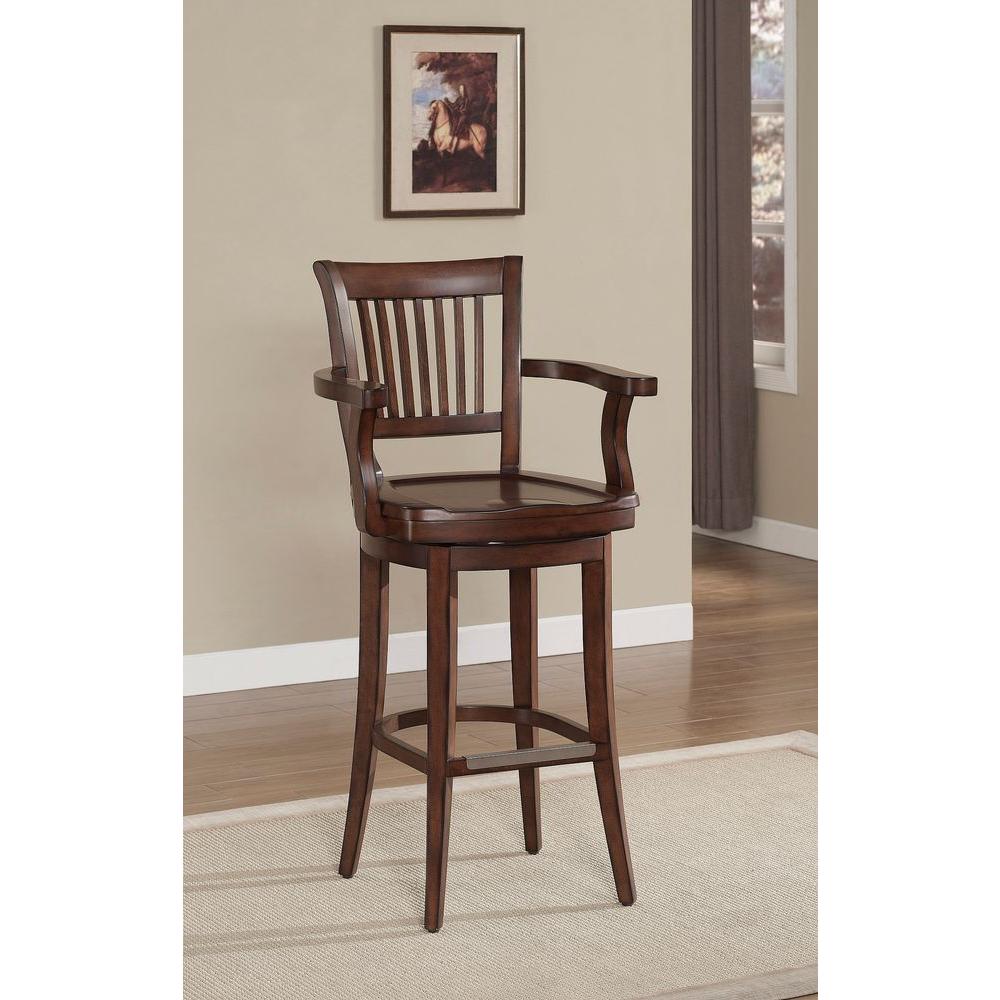 American Heritage Molena 26 In Suede Bar Stool 126109 The Home Depot American Heritage Molena 26 In Suede Bar Stool