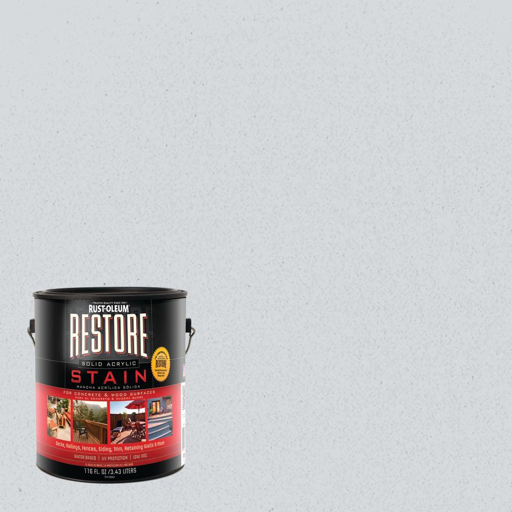RustOleum Restore 1 gal. Mist Solid Acrylic Exterior Concrete and Wood