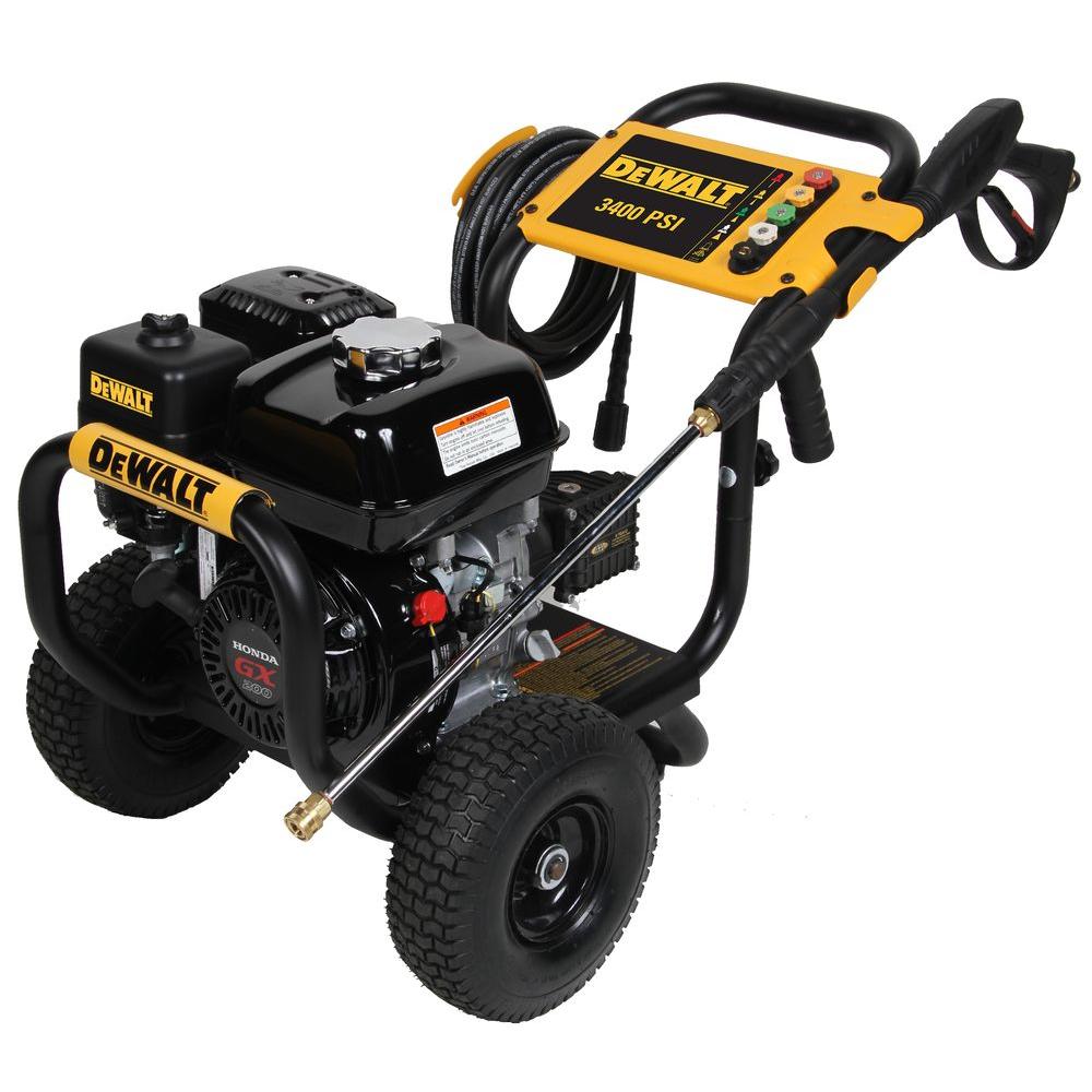 Dewalt Honda GX200 3,400 PSI 2.5 GPM Gas Pressure Washer by DEWALT