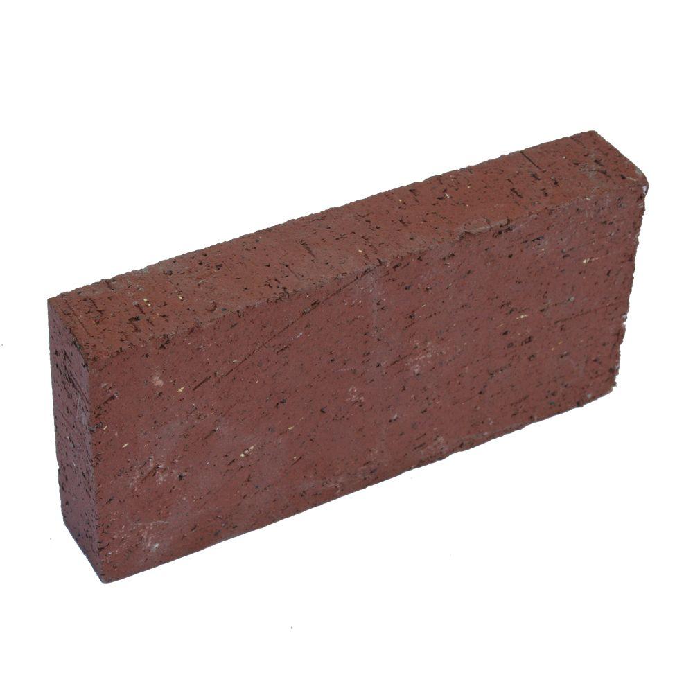 4 In X 2 In X 8 In Red Concrete Brick The Home Depot