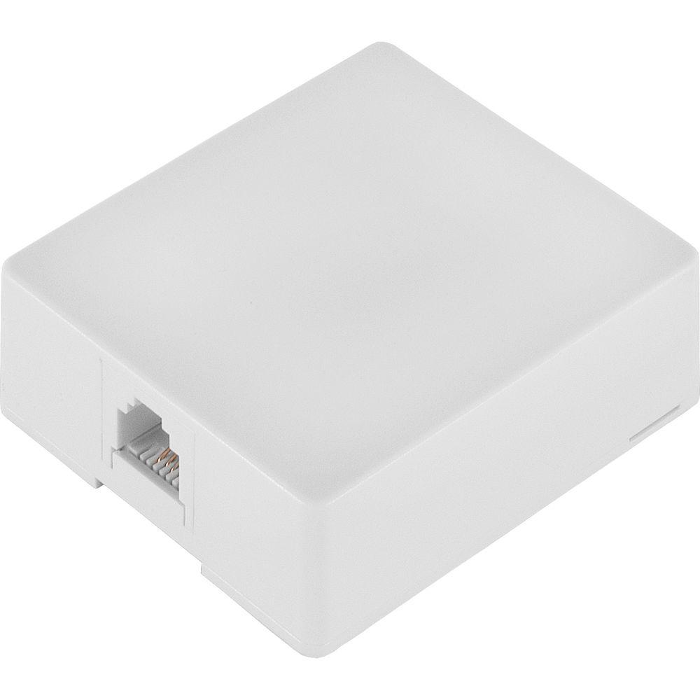 Power Gear Surface Mount Wall Jack, White-76136 - The Home ...