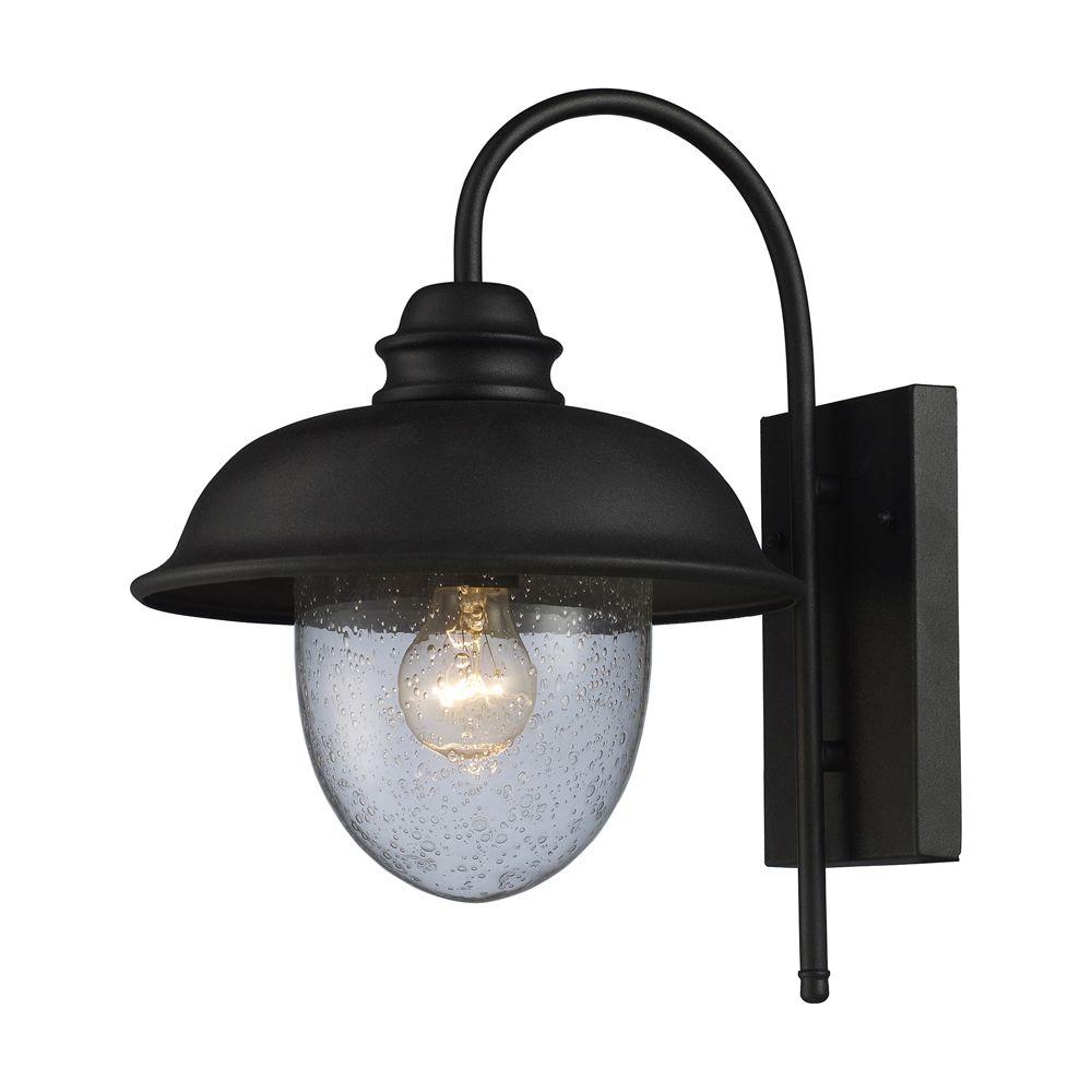 Outdoor Sconces Rustic Black Wall Lighting Rustic Black Outdoor Wall Lighting