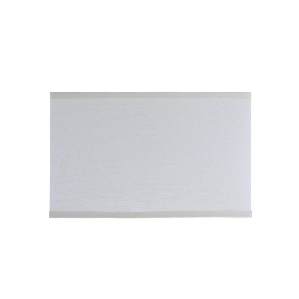 Rectangular Lamp Shades Lamps The Home Depot 16 In X 10 Off White Hardback Rectangular Lamp Shade