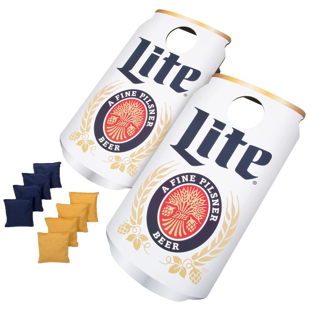 Trademark Games Miller Lite Can Cornhole Bean Bag Toss Game by Trademark Games
