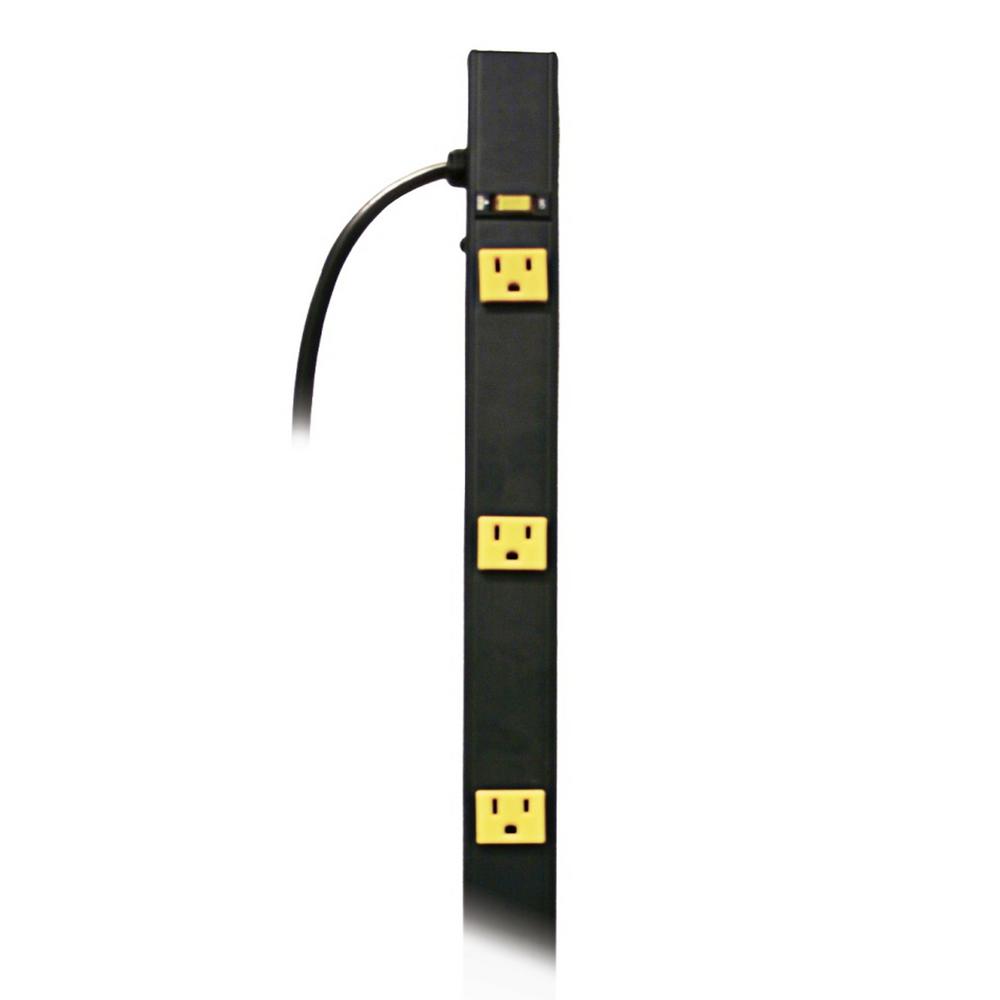 Inland 6Outlet Metal Spaced Power Strip with 3 ft. Cord03200 The