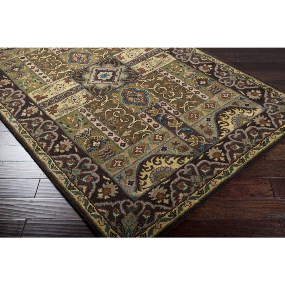 Artistic Weavers Justica Dark Brown 2 Ft X 4 Hearth Area Rug Artistic Weavers Justica Dark Brown 2
