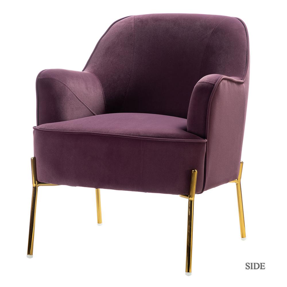 jayden creation nora purple gold legs accent chairchm6154apurpl  the  home depot