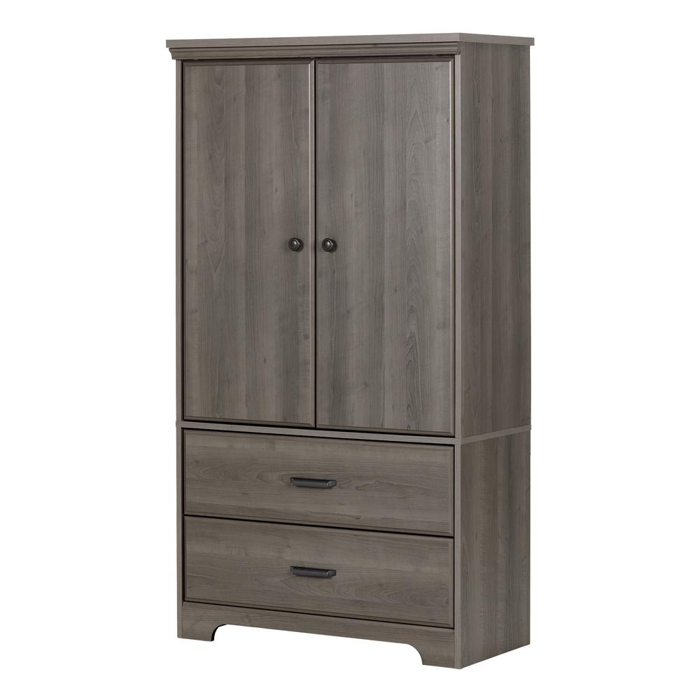 Armoires Wardrobes Bedroom Furniture The Home Depot