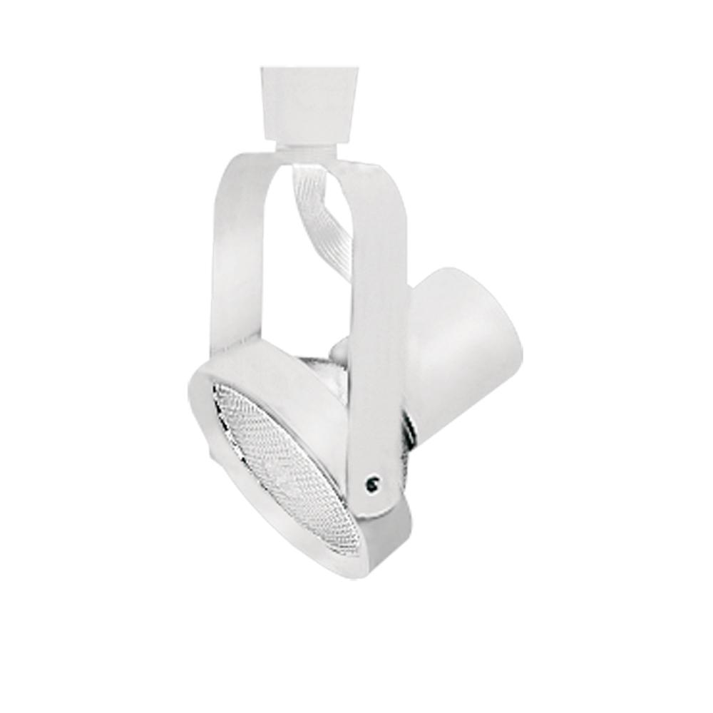 Halo White Lazer 75 Watt Par30 Gimbal Ring Track Lighting Halo White Lazer 75 Watt Par30 Gimbal Ring Track Lighting